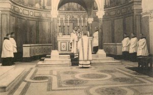 Belgium St. Andrew's Abbey Lophem Loppem Bruges PAX CHRISTI Priests Solemn Mass