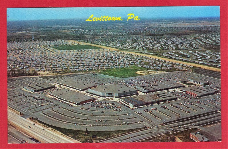 AERIAL VIEW OF LEVITTOWN, PA (PC180) SEE SCAN