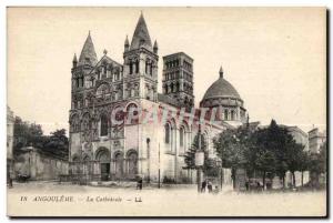 Old Postcard Angouleme The Cathedral LL