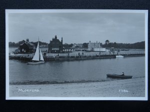 Dorset MUDEFORD Haven House Inn, Harbour & Quay c1950's RP Postcard