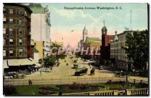 Postcard Old Pennsylvania Avenue Washington D C.