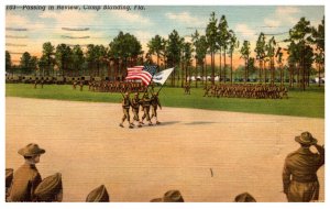 Florida Camp Blanding Passing in Review