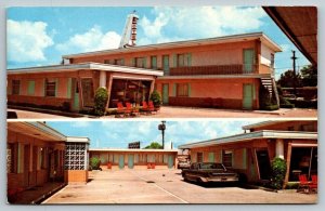 Panama City  Florida  Marie Motel  Postcard