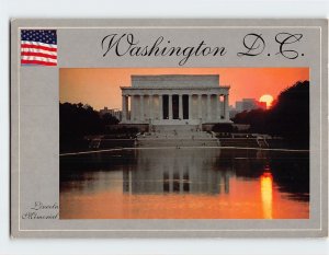 Postcard Lincoln Memorial, Washington, District of Columbia