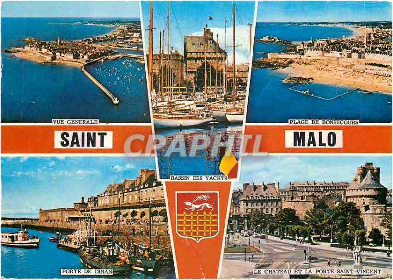 Modern Postcard Saint Malo Ille Vilaine