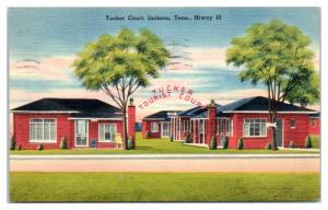 1950 Tucker Court, Jackson, TN Postcard