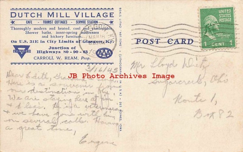 KY, Glasgow, Kentucky, Dutch Mill Village, Esso Gas Station, Beals Pub