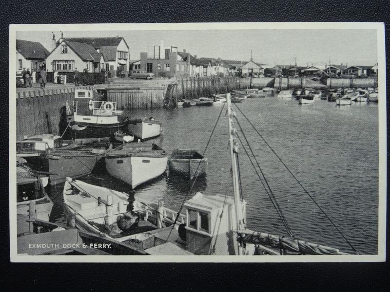 Devon Exmouth Quai & Bac - Ancienne Carte Postale par E. T. W.Dennis