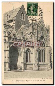 Old Postcard Cherbourg Church of the Trinidad South Coast