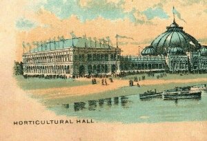 1893 San Diego Chamber Of Commerce World's Fair Horticultural Hall Bay P202