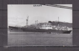 UNION STEAMSHIP Co., NEW ZEALAND  WAIRATA ,1943 ppc.  REPRINT