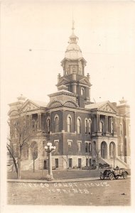 H36/ York Nebraska RPPC Postcard c1920s York County Court House