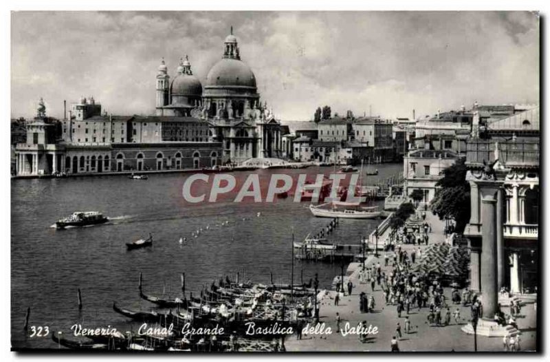 Modern Postcard Venice Canal Grande Basilica della Salute