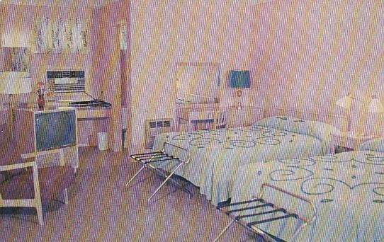 1950's Motel Room Interior  Home Ranch Motel Harrisburg Pa