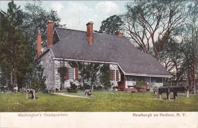 New York Newburg On Hudson Washington's Headquarters 1906