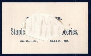 VICTORIAN TRADE CARD Alden Fruit Vinegar