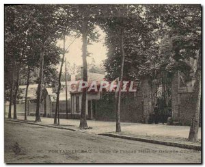 Old Postcard Fontainebleau Grille I & # 39Ancien Hotel De Gabrielle d & # 39E...