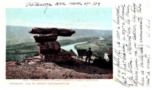 Tennessee Lookout Mountain  Umbrella rock on Point