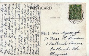 Genealogy Postcard - Ayscough - Rutland Terrace - Rutland Rd - Skegness -  3673A