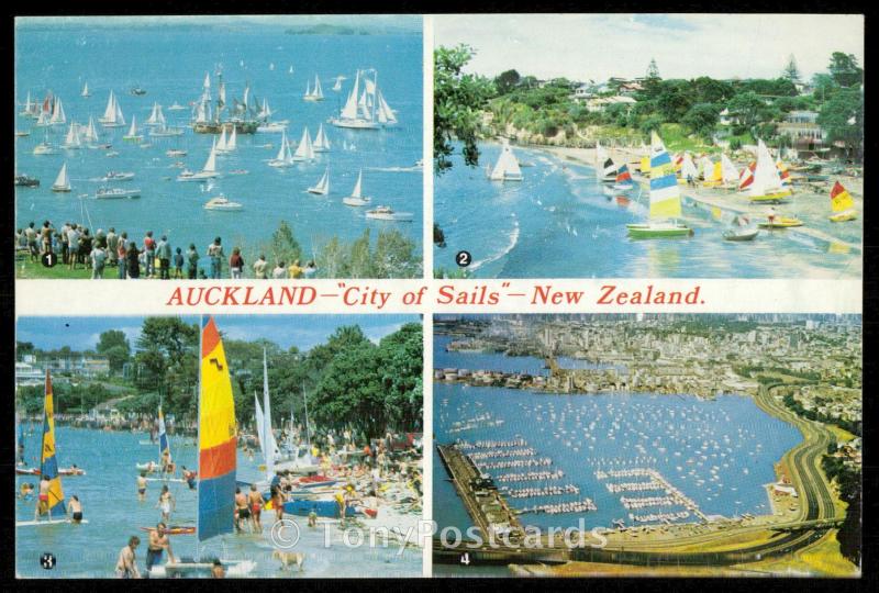 Auckland - City of Sails - New Zealand