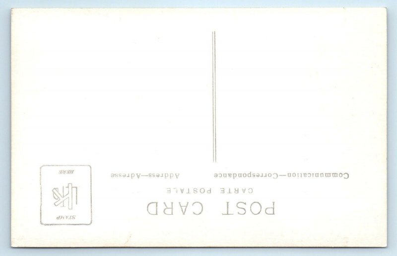RPPC  MONTEVIDEO, URUGUAY ~ Birdseye ADUANA - Custom House c1930s  Postcard