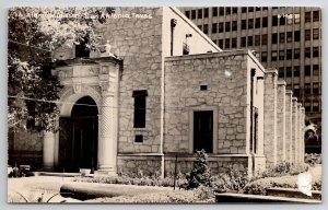 Alamo Museum San Antonio Texas RPPC Real Photo Postcard B35