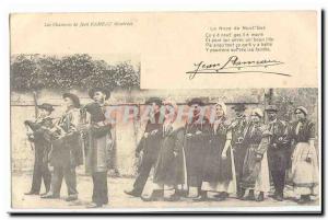 Old Postcard The songs of Jean Rameau illustrees The wedding of Nut & # 39Gas...