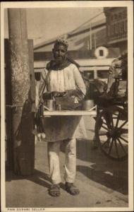 Native Life India? Ethnography c1910 Postcard PAN SUPARI SELLER