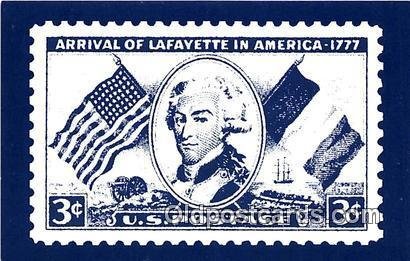 Marquis De Lafayette 1754-1834 Yorktown Patriotic Unused 