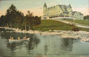Naples ME Hotel c1910 Postcard
