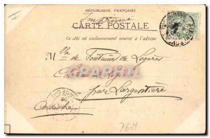 Old Postcard Roquefavour the Arc Edges