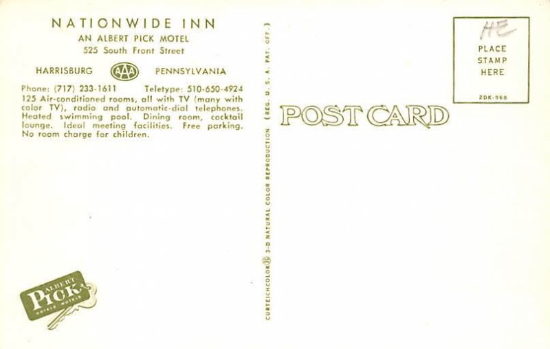 Nationwide Inn Harrisburg, Pennsylvania PA  