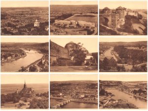 Belgium Namur Citadelle Citadel lot of 9 postcards C341