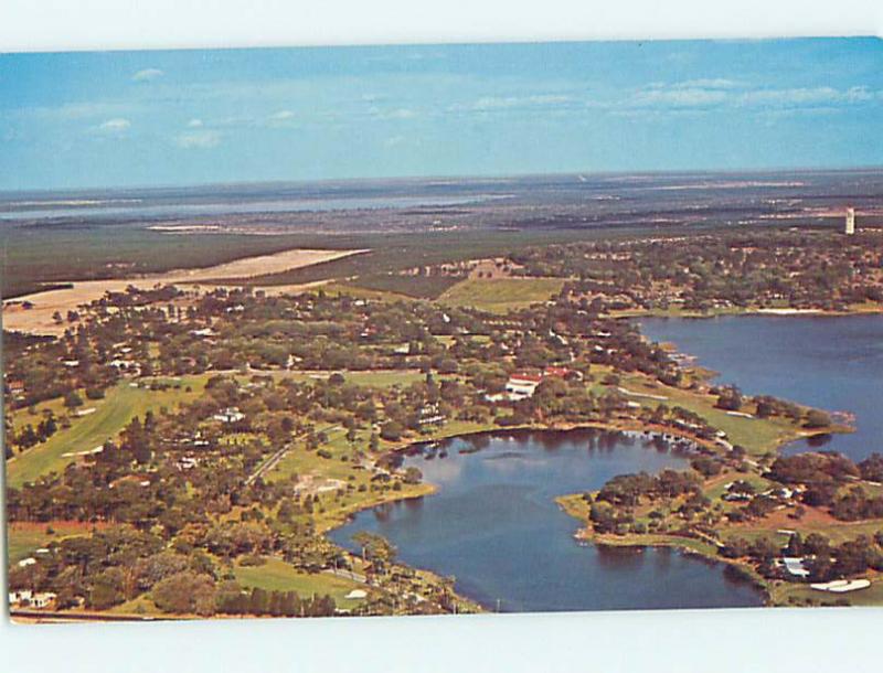 Unused Pre-1980 AERIAL VIEW Lake Wales Florida FL hs8163