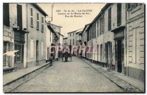 Ile de Re Old Postcard Fleet (canton of St Martin de Re) walking Street