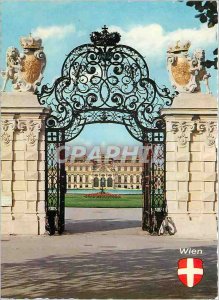 Postcard Modern Oberes Belvedere Vienna