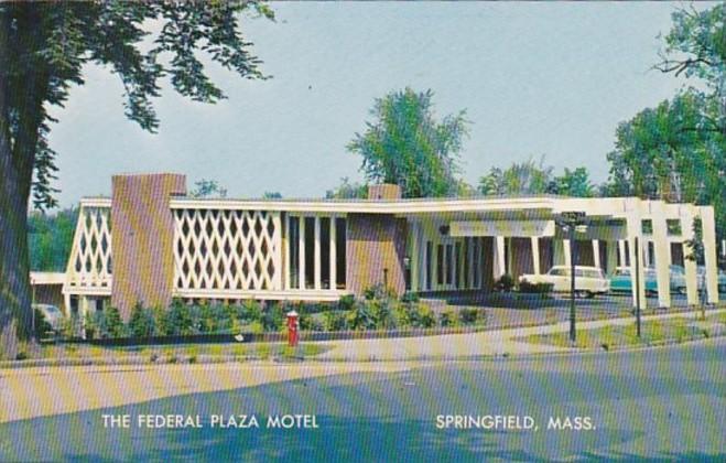 Massachusetts Springfield The Federal Plaza Motel