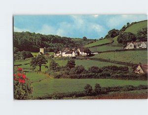 Postcard The Village, Branscombe, England
