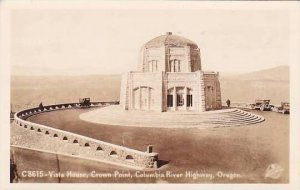 Oregon Columbia River Highway Vista House Crown Point Real Photo