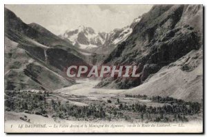 Old Postcard The Dauphine La Vallee Arsim and Maontagne Lambs seen in the Rou...