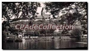 Old Postcard Herblay Seine And I'Eglise