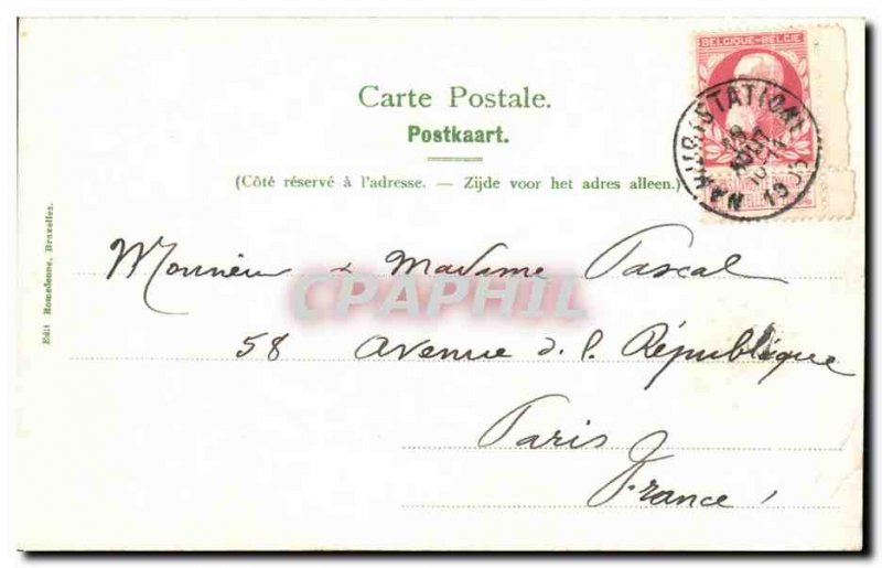 Postcard Namur Old Panorama