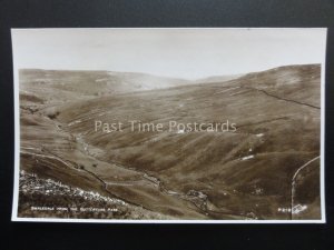 Yorkshire Dales SWALEDALE from Buttertubs Pass Old RP Postcard by W. Scott P219