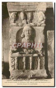 Old Postcard Cluny Museum of Orchi teaches Shoemaker