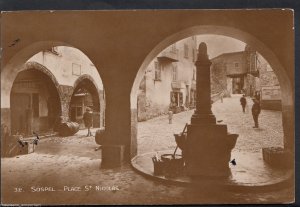 France Postcard - Sospel - Place St Nicolas   MB2694