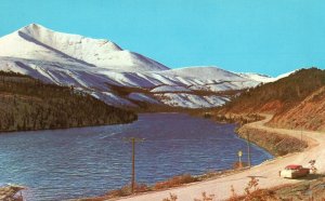 Postcard Summit Lake Highest Elevation On Highway For Hunters Fishermen Alaska