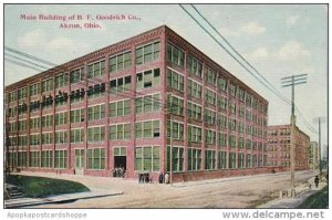 Ohio Akron Main Building B F Goodrich Company