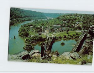 Postcard Harpers Ferry, West Virginia