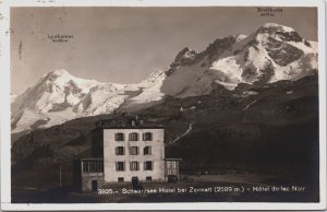 Austria Schwarzsee Hotel bei Zermatt Vintage RPPC C084