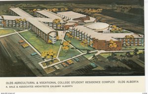 OLDS , Alberta , Canada , 1950-60s ; College , Student Residence Complex